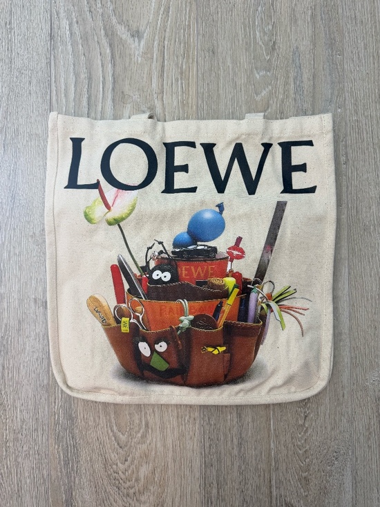 Loewe Handbags - NEW LOEWE Limited Edition Crafted World canvas tote bag